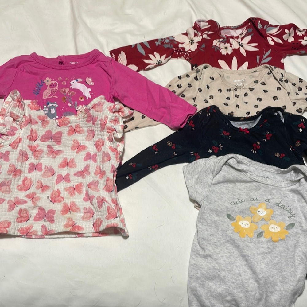 6M tops/onesies